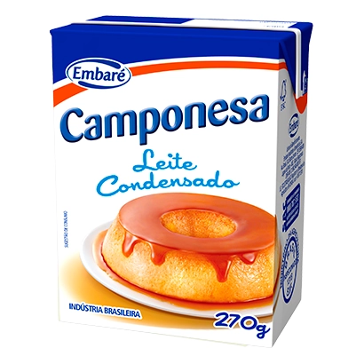 Bandeja Leite Condensado C/27 Camponesa 270g