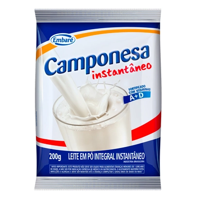 Leite Em Po Instantaneo Camponesa 200g