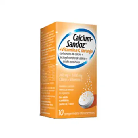 Calcium 250 100mg 10comp Sandoz