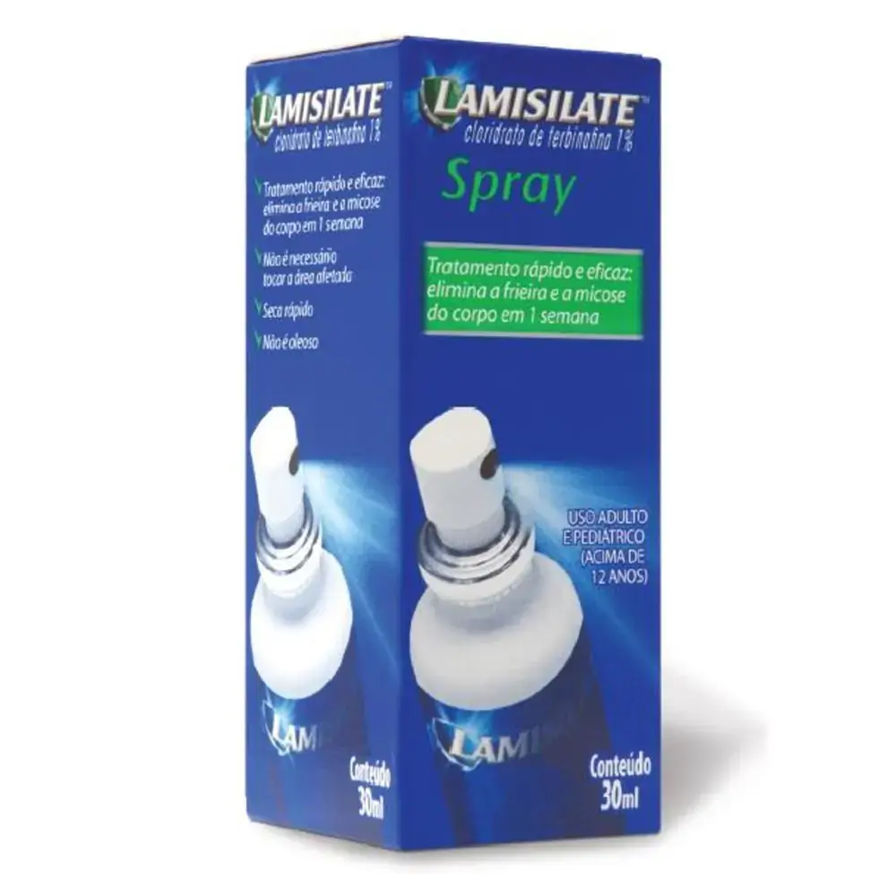 Lamisilate Spray Gsk Caixa 30ml