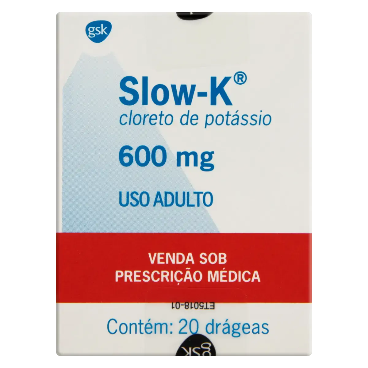 Slow K 600mg Gsk Caixa 20 Drágeas