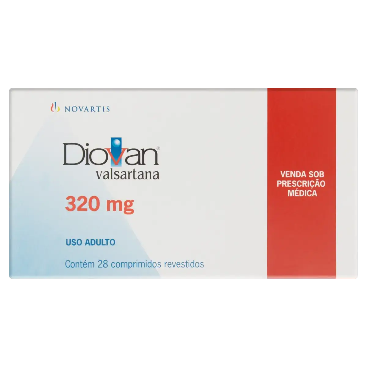 Diovan 320mg Novartis Caixa 28 Comprimidos Revestidos