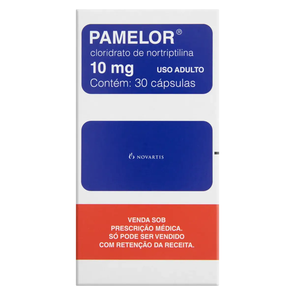 Pamelor 10mg Novartis Caixa 30 Cápsulas