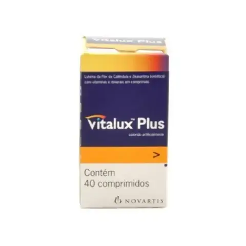 Vitalux Plus 40 Comprimidos 40 Comprimidos Novartis Pharma Similar