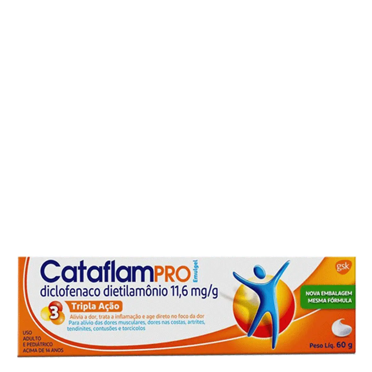 Cataflampro 11,6mg/g Caixa 60g Emulgel