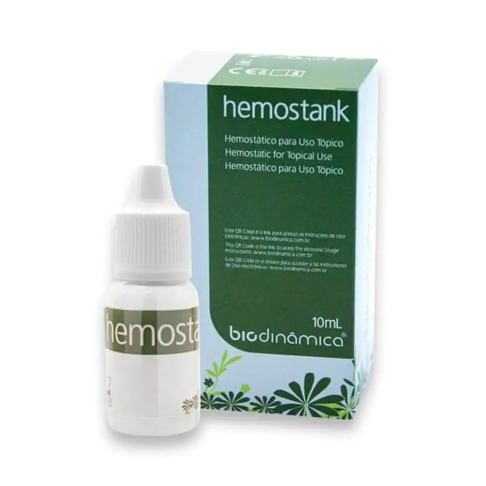 Solução Hemostática Hemostank - Biodinâmica - 25.5288