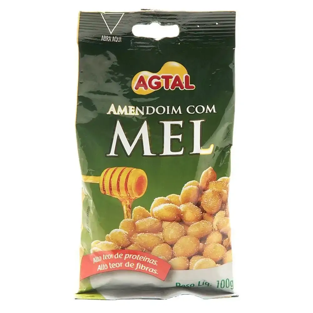Amendoim Agtal Melnut 100gr C/mel