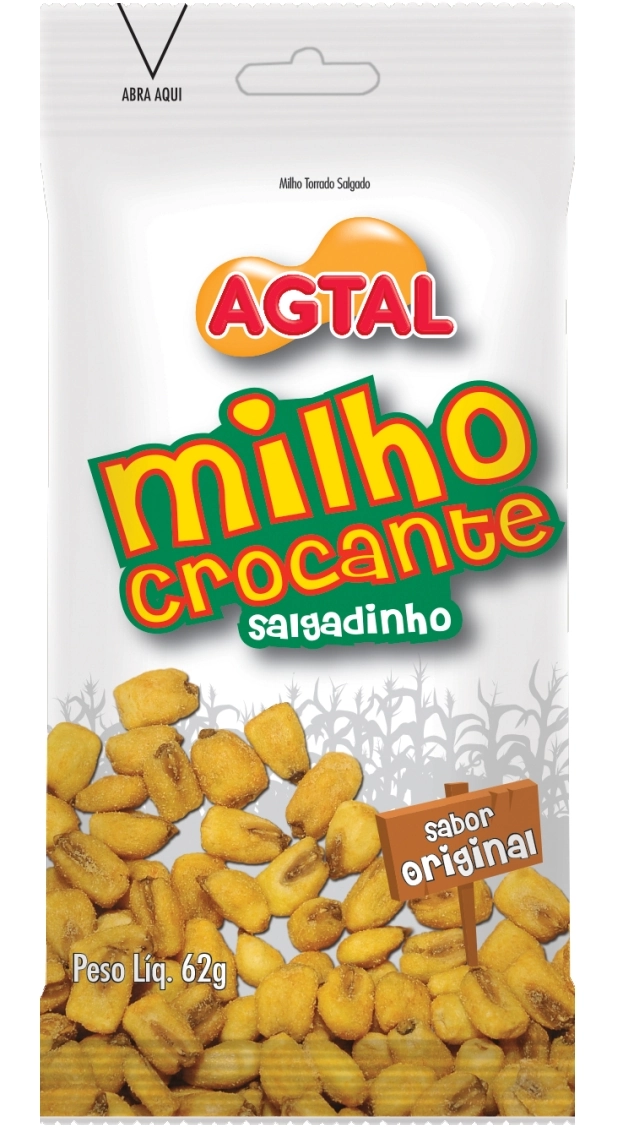 Salgadinho.agtal 62gr Milho Crocante Original