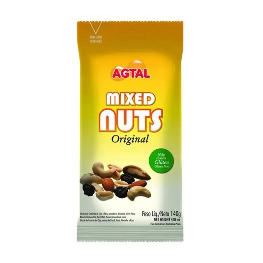 Mixed De Nuts 140g Agtal