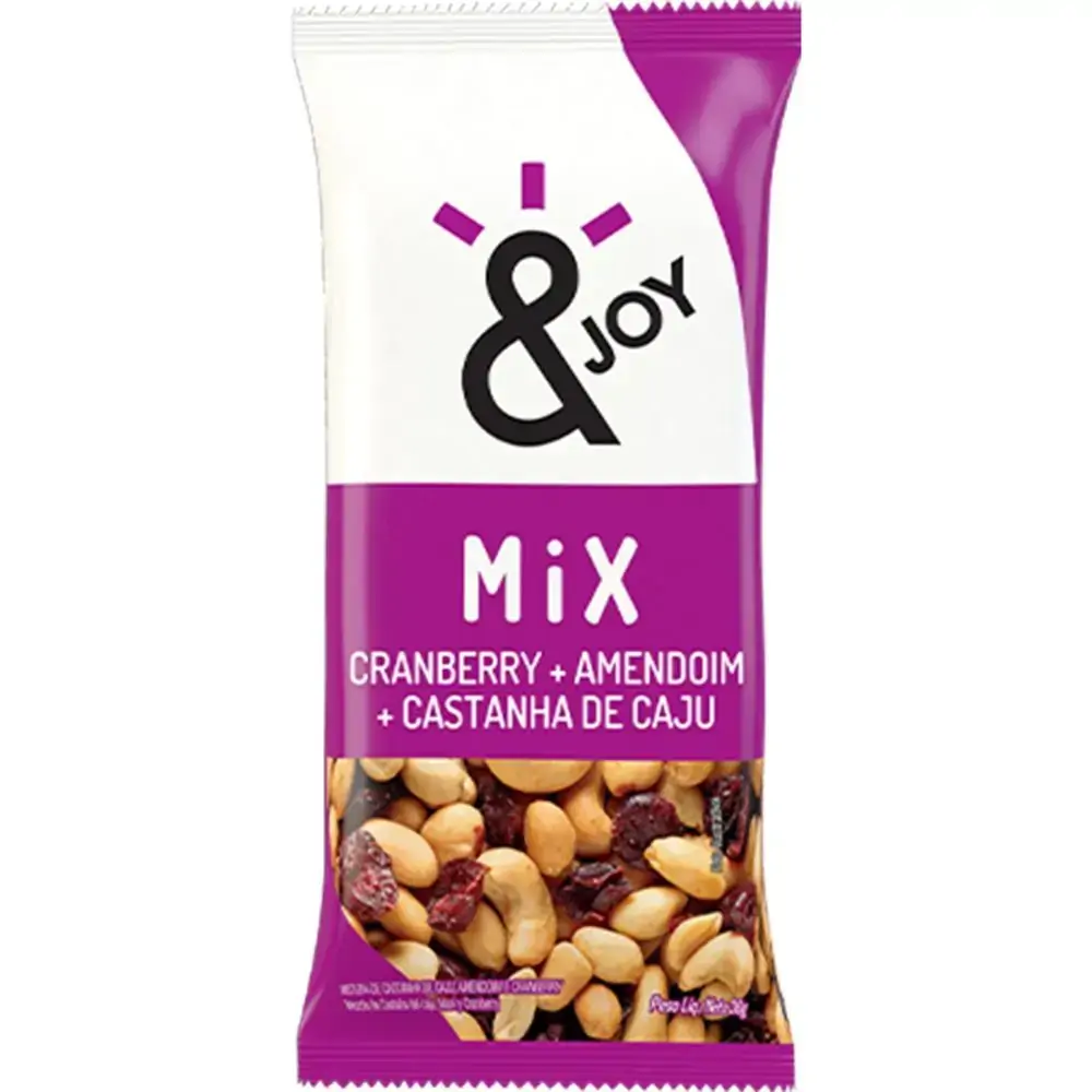 Mixed Nuts Ejoy Cramberry Amendoin E Castanha