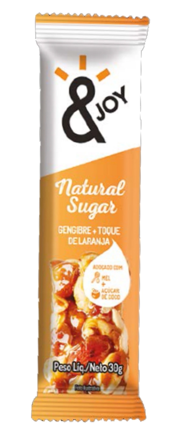 Barra De Nuts Gengibre E Laranja 30g Agtal Alimentos