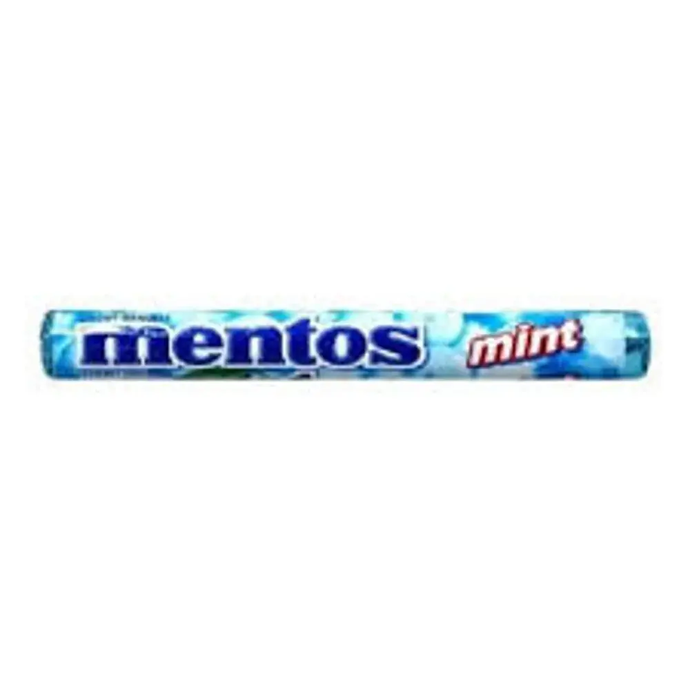 Confeito Mint Mentos Pacote 37,5g 14 Unidades