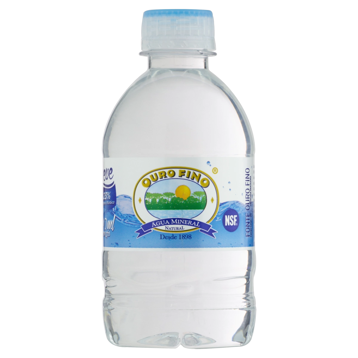 água Mineral Natural Sem Gás Ouro Fino Garrafa 310ml