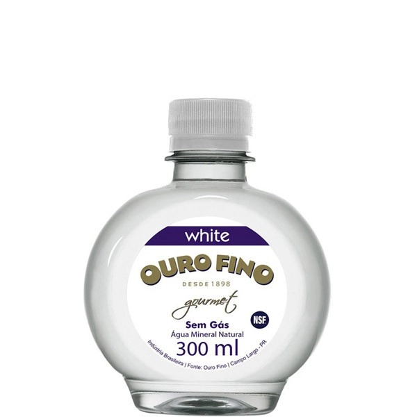 água Sem Gás Cristal Ouro Fino 300ml
