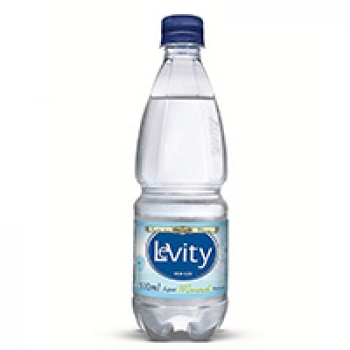 água Mineral Natural Com Gás Levity Garrafa 510ml