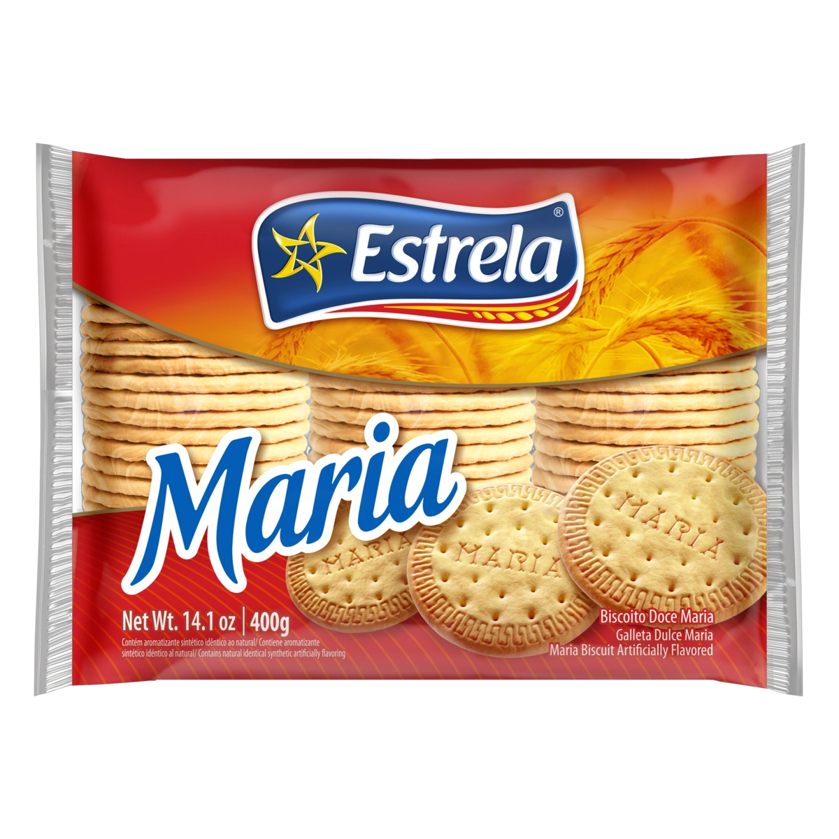 Biscoito Maria Estrela Pacote 400g