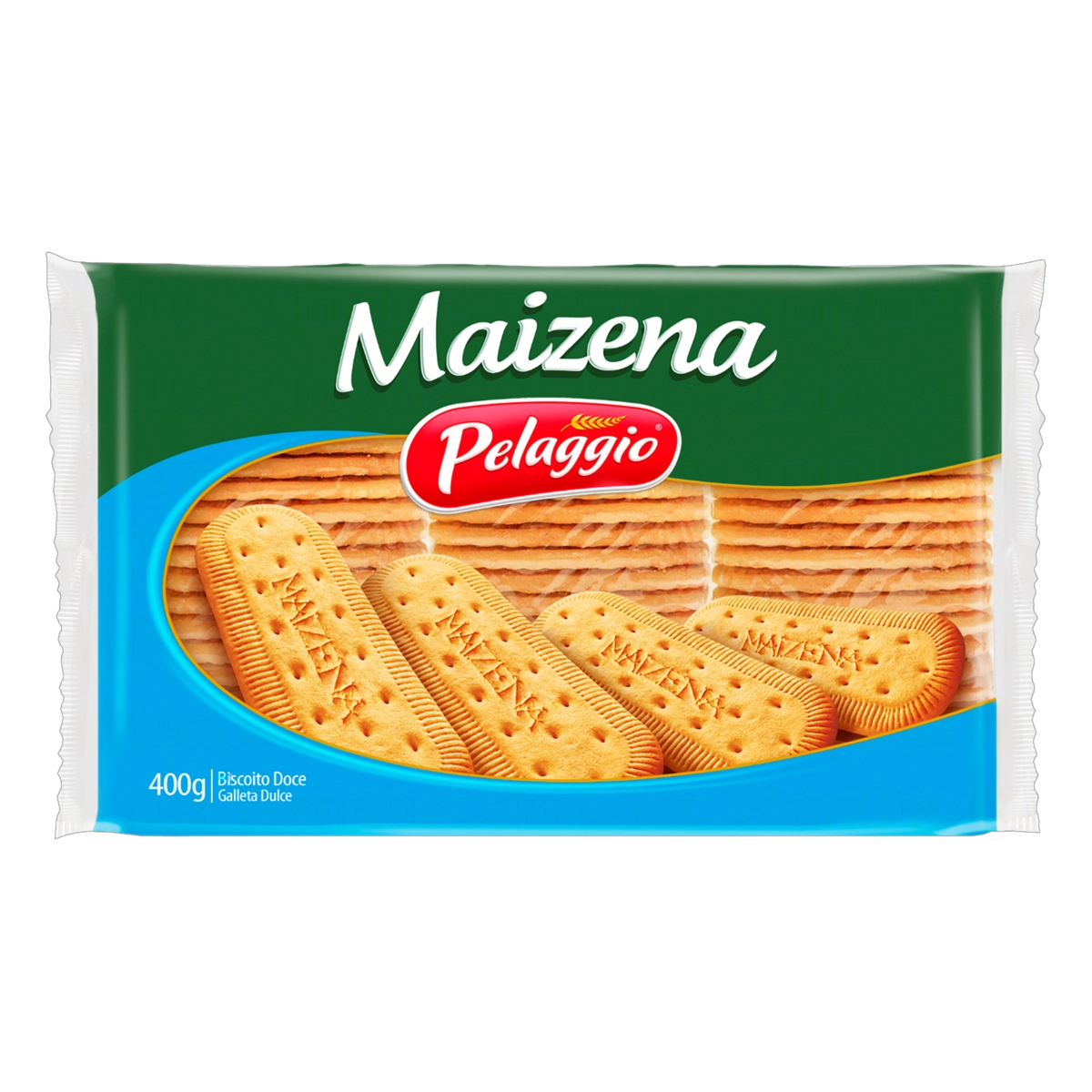 Biscoito Maisena Pelaggio Pacote 400g