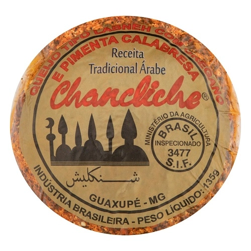 Queijo Árabe com Orégano, Zattar e Pimenta-Calabresa Chancliche President 135g