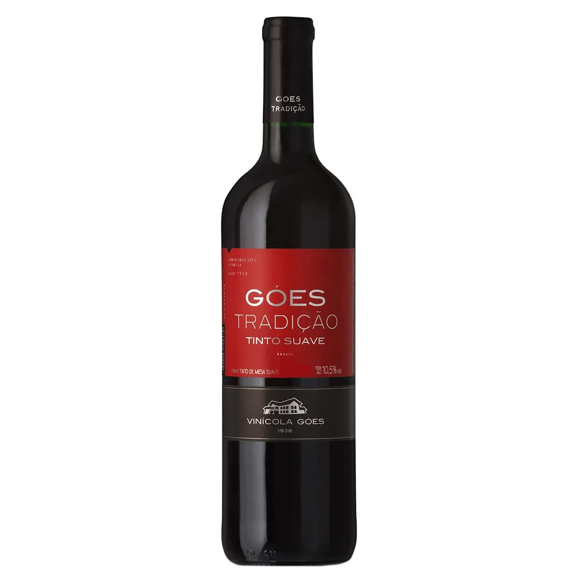 Vinho Tinto Suave Góes Tradição  Bordô e Isabel 750ml
