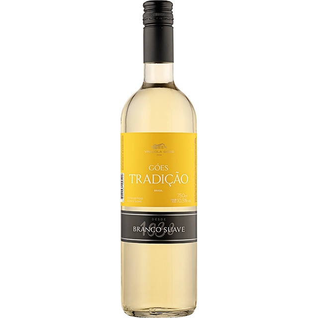 Vinho Brasileiro Branco Suave Tradição GOES Garrafa 720ml