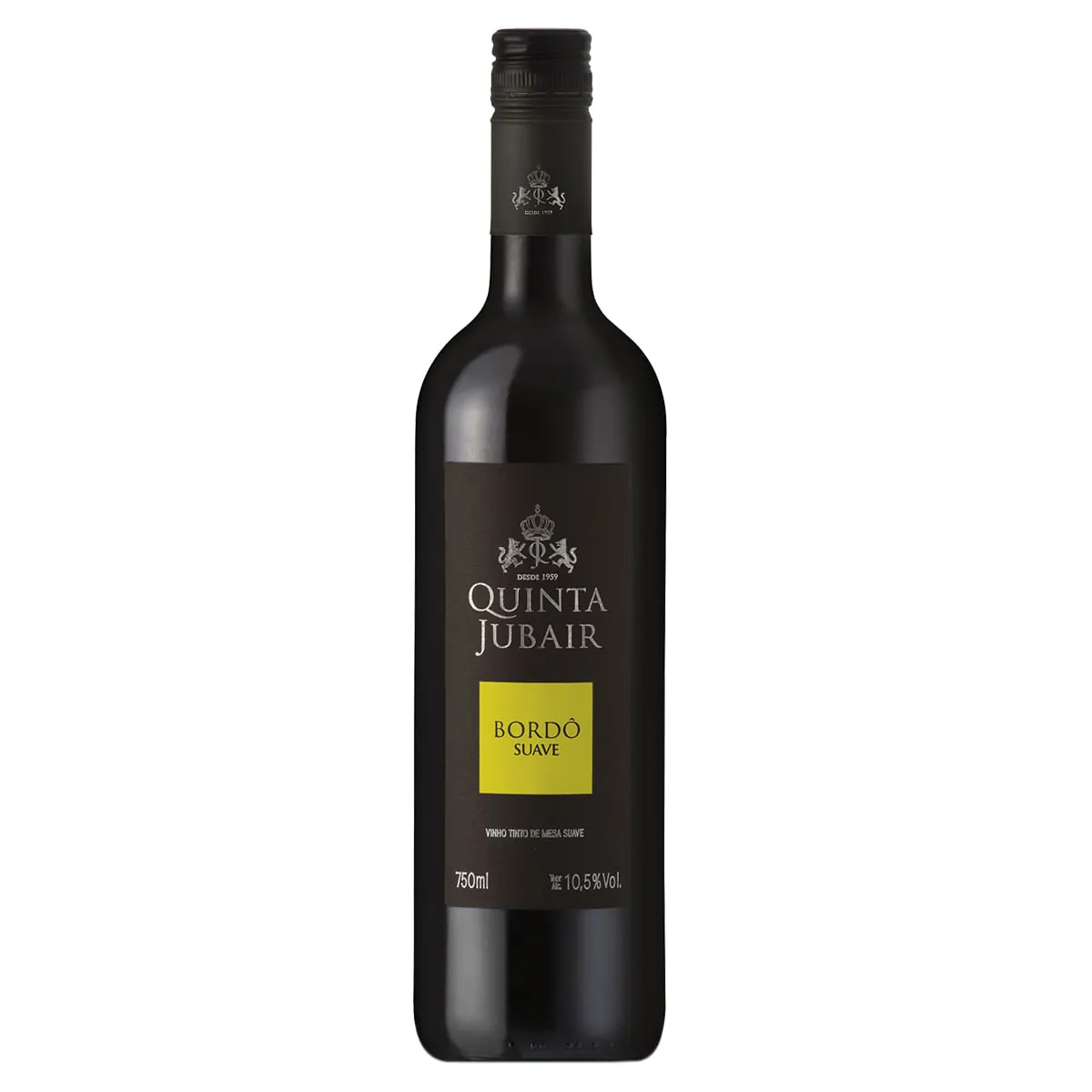 Vinho Tinto Suave Quinta Jubair Bordô 750ml