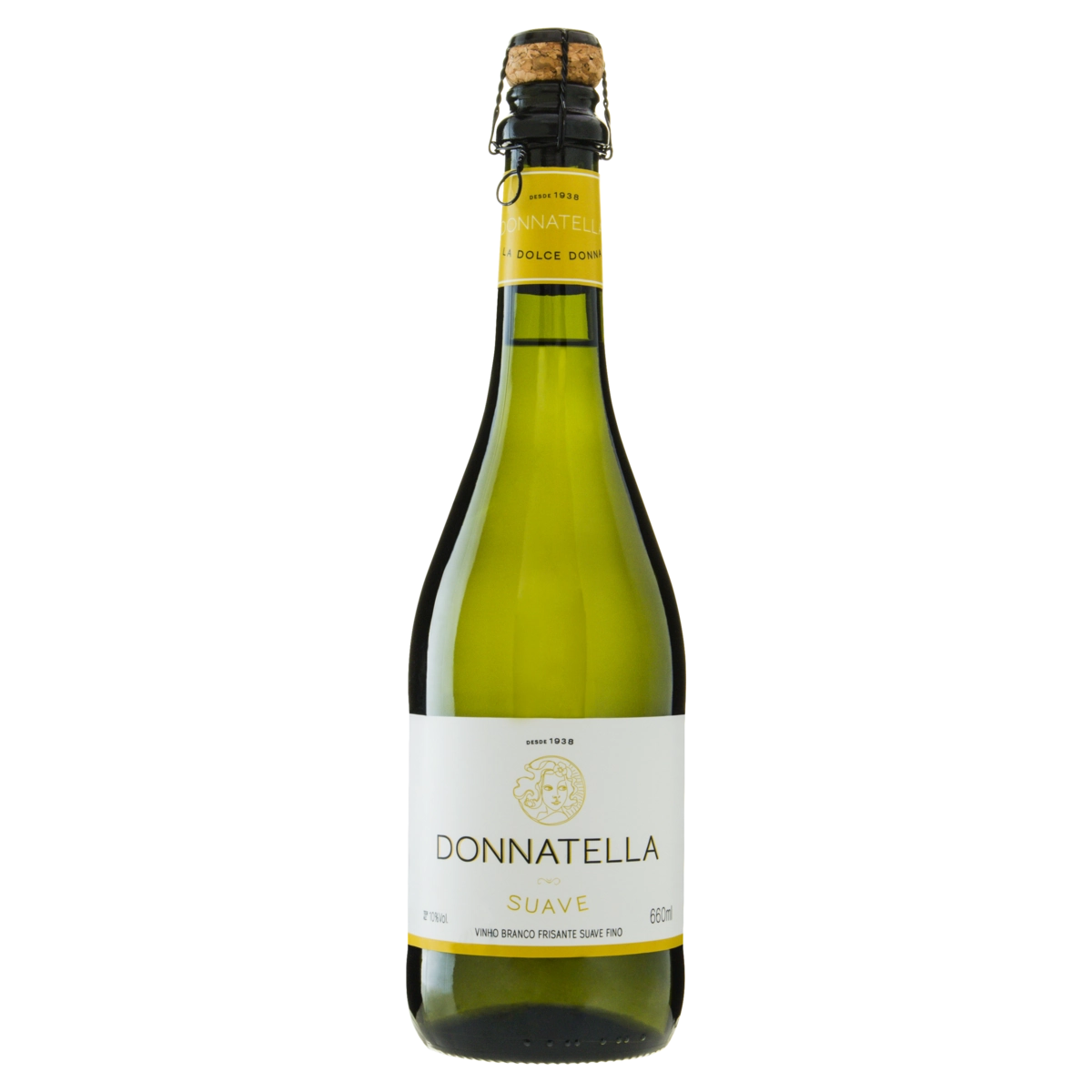 Vinho Donnatella Frisante Branco Suave Fino 660ml