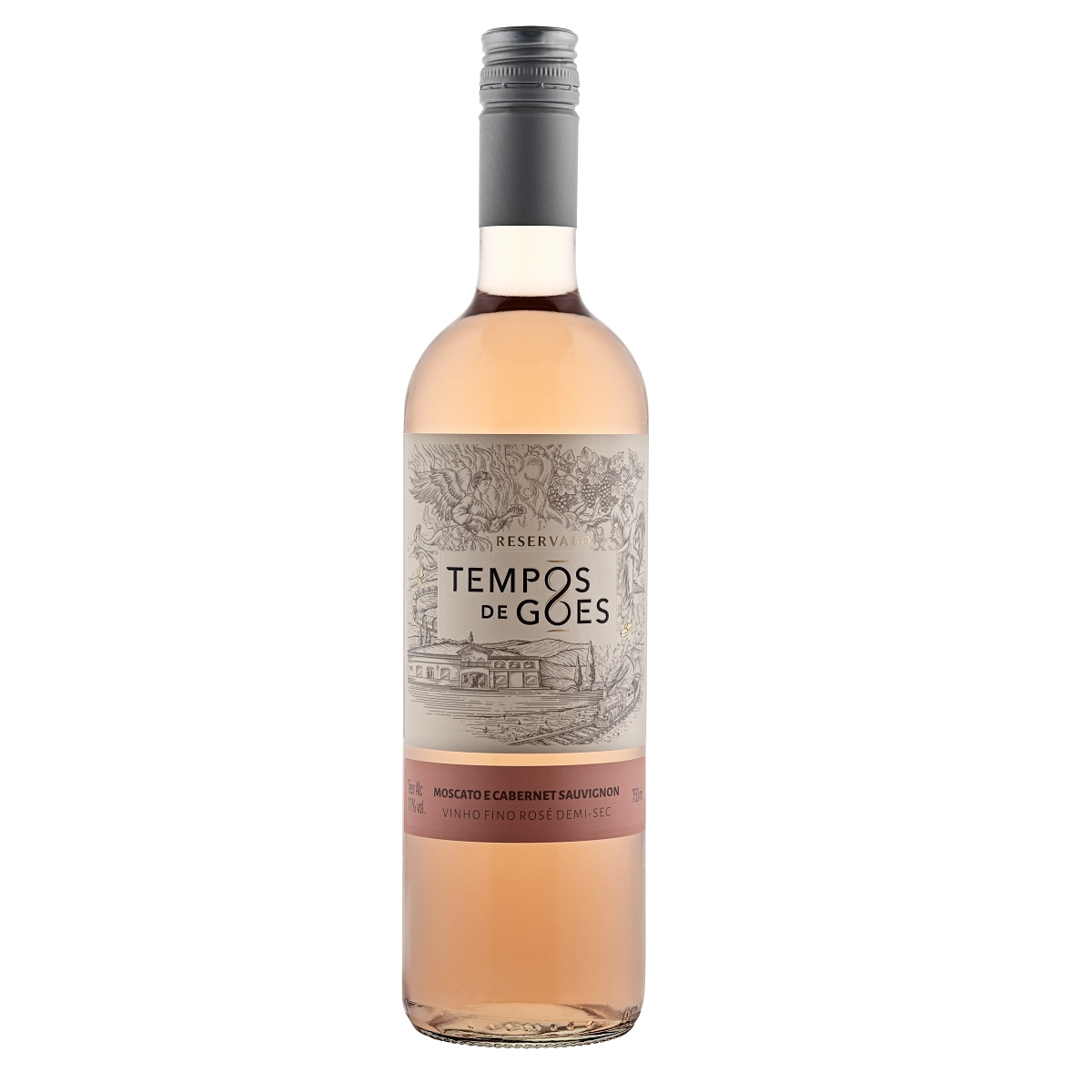 Vinho Tempos de Góes Rosé Reservado Demi-Sec 750ml