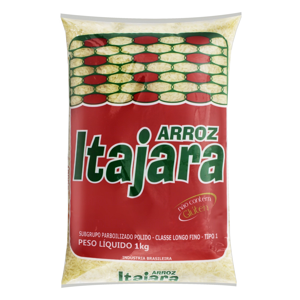 Arroz Parboilizado Tipo 1 Itajara Pacote 1kg
