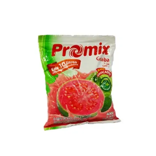 Refresco Em Pó Goiaba Promix Pacote 300g Embalagem Econômica