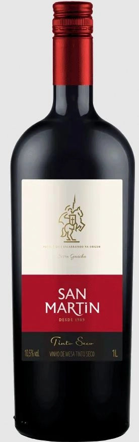 Vinho San Martin Tinto Seco 1lt