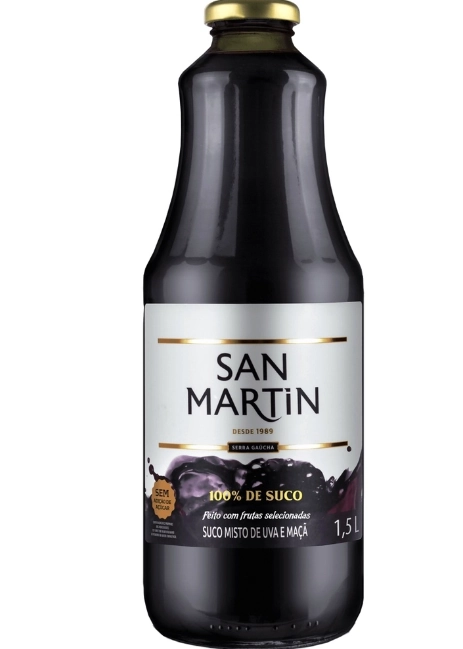 Suco Misto Uva E Maca 1,5 L