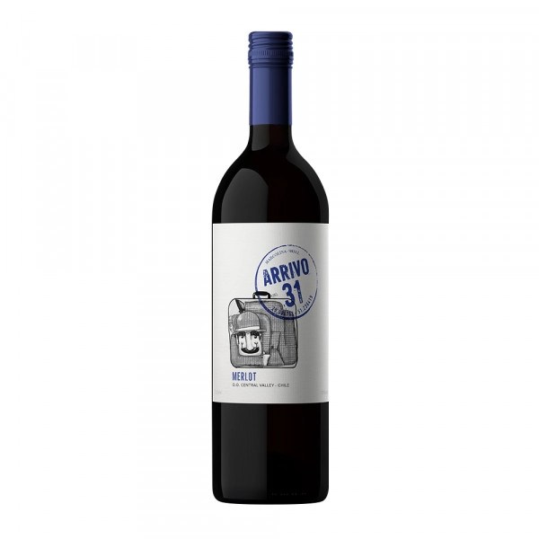 Vinho Tto Seco Arrivo 31 Merlot 750ml