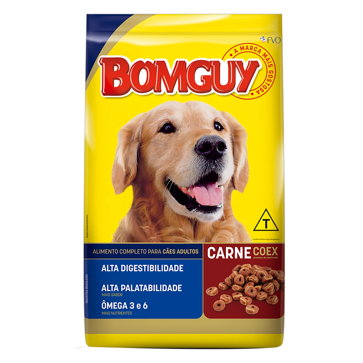 Alimento Para Cães Adultos Carne Bomguy Pacote 4kg