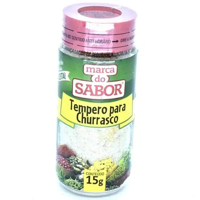 Tempero P/ Churrasco 15g Msabor .