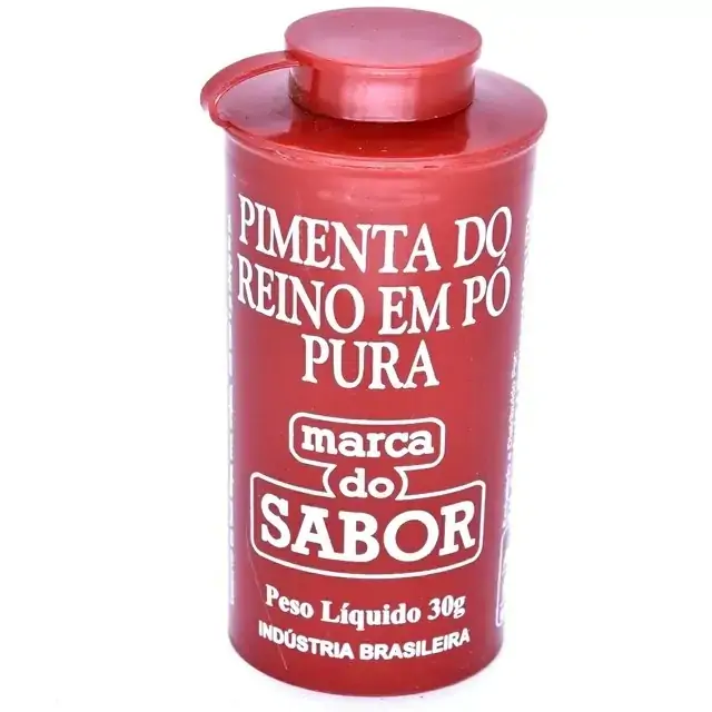 Pimenta Do Reino Em Po Tubex 30g .