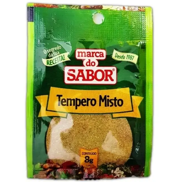 Tempero Misto 8g Msabor .