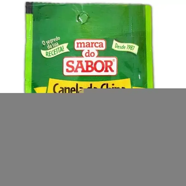 Canela Da China Em Po Marca Do Sabor 8g