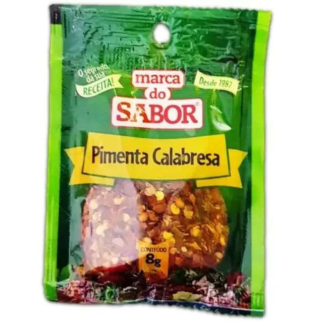 Pimen. Calabresa 8g Msabor .