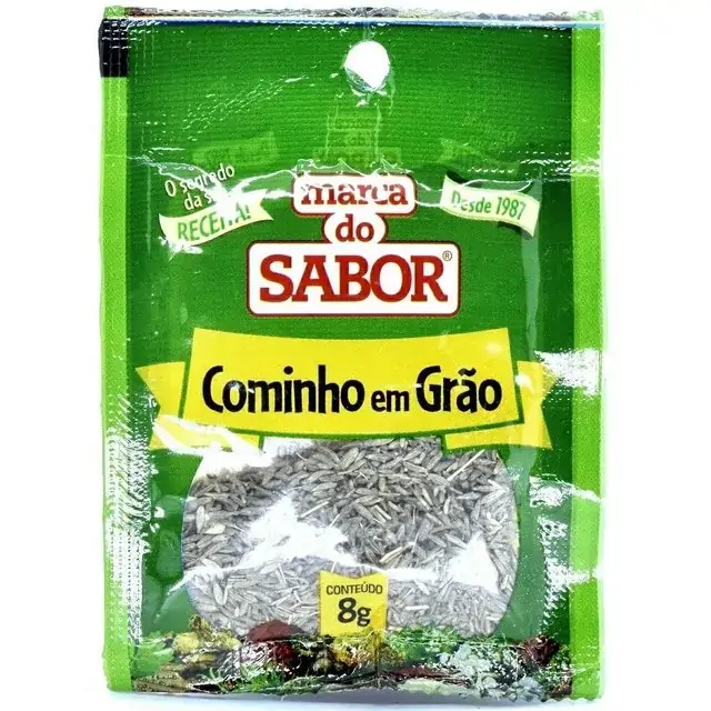 Cominho Em Grão 8g Msabor .