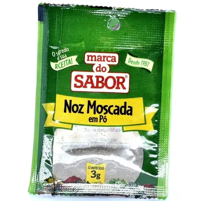 Noz Moscada Em Po Marca Do Sabor 3g