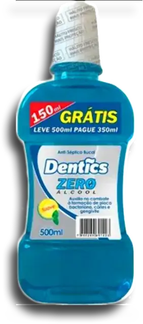 Enxaguatorio Dentics Sem Alcool