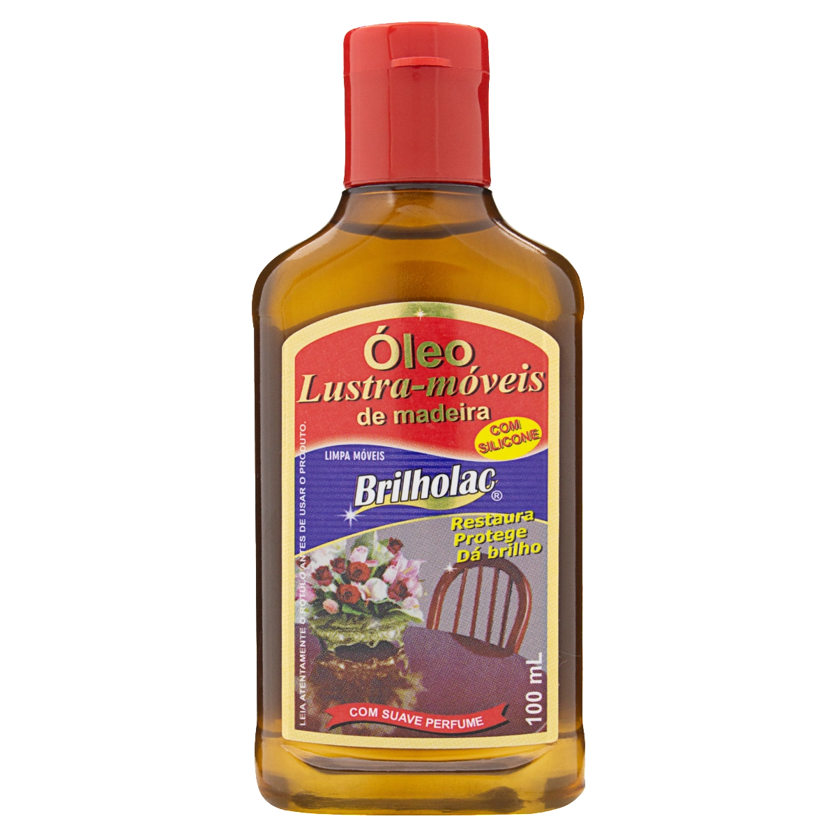 óleo Para Móveis De Madeira Suave Brilholac Frasco 100ml