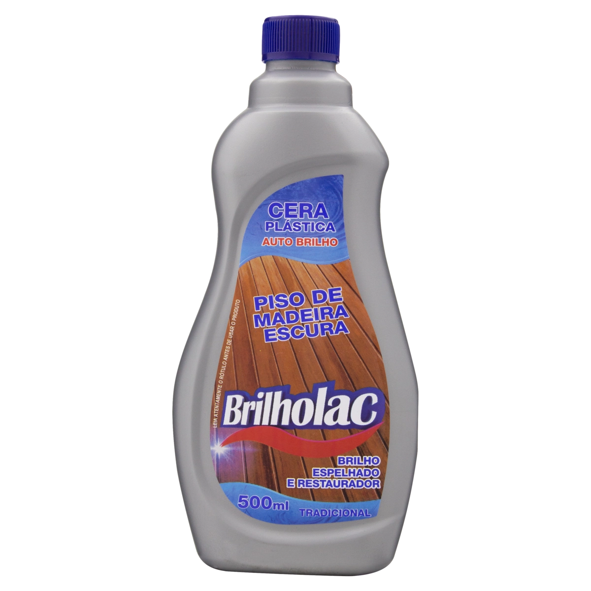 Cera Plástica Autobrilho Tradicional Brilholac Frasco 500ml