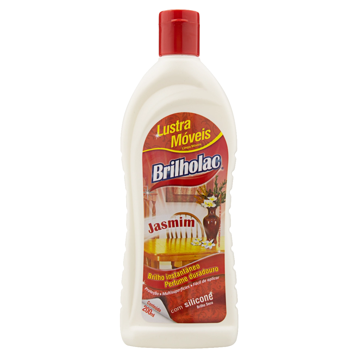 Lustra Móveis Multissuperfícies Jasmin Brilholac Frasco 200ml