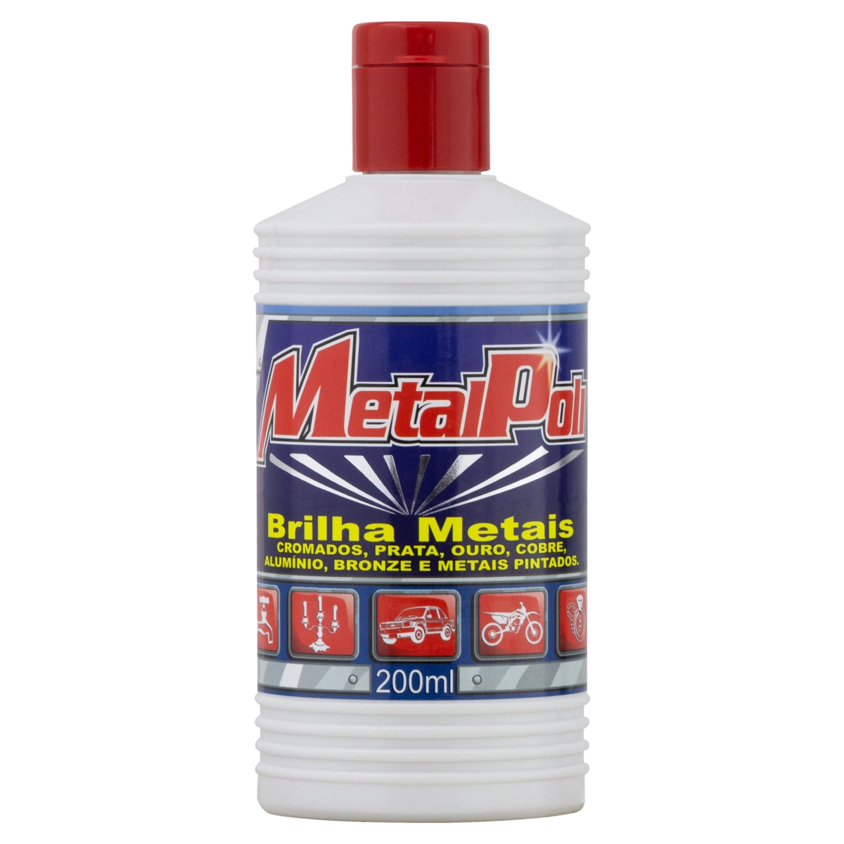 Brilha Metais Metalpoli Frasco 200ml