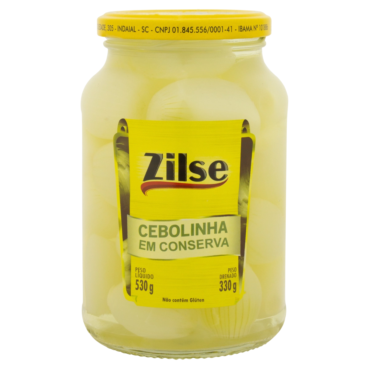 Cebolinha Em Conserva Zilse Vidro 330g