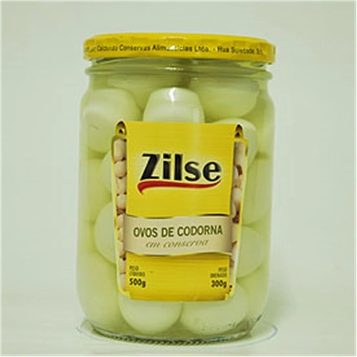 Zilse Ovos De Codorna Em Conserva 300g