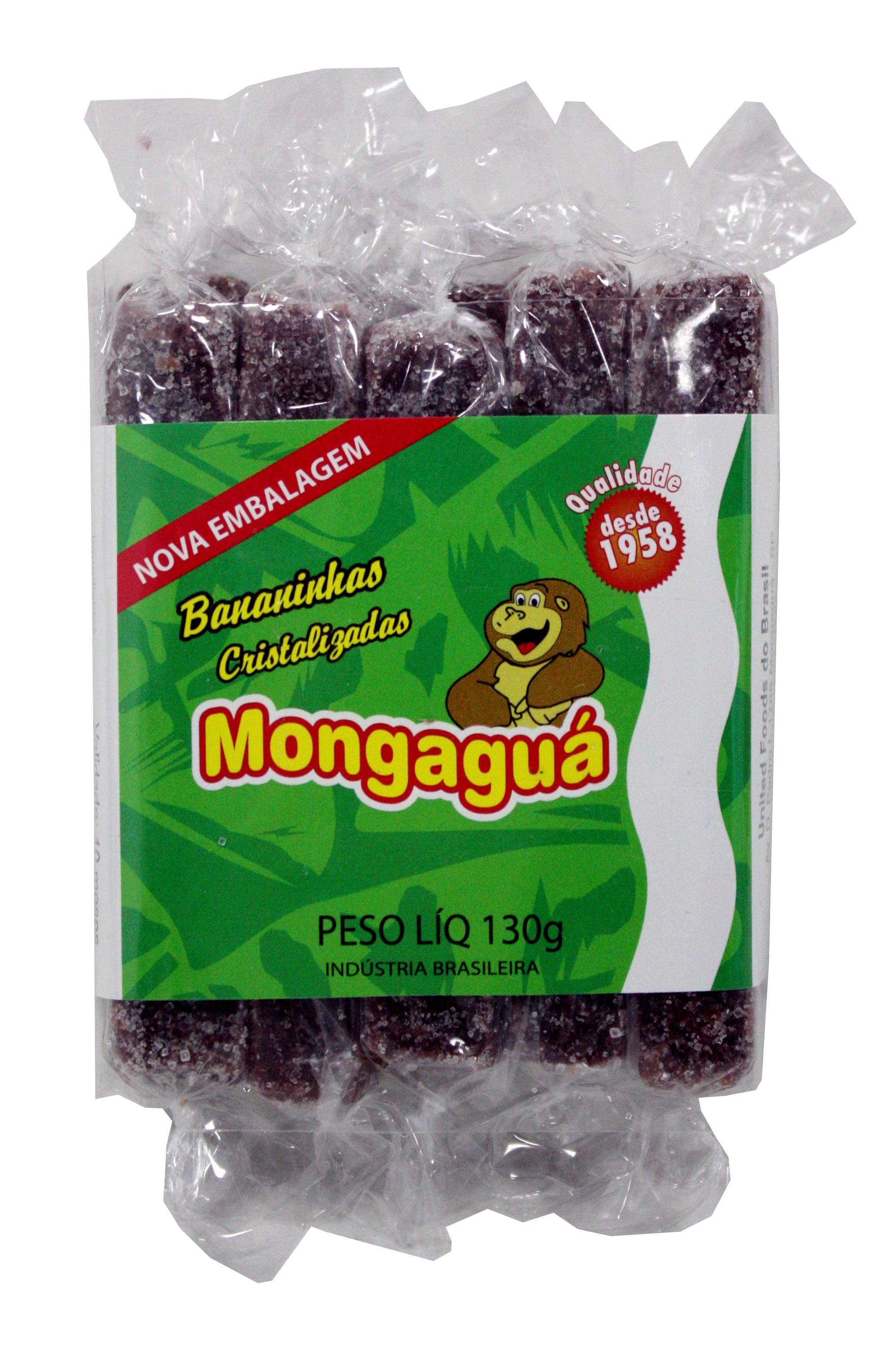 Bananinhas Cristalizadas Monga