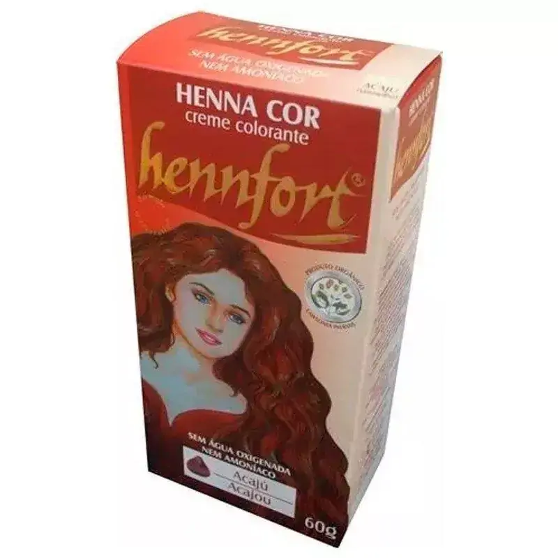 Henna Hennfort em Creme 60g - Acajú