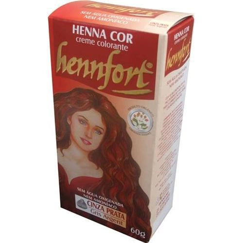 Henna Hennfort Em Creme 60g Cinza Prata